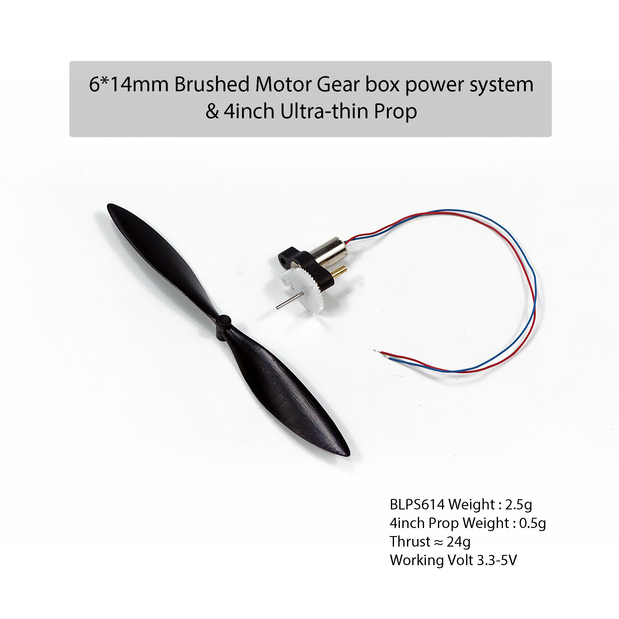 AEORC 6x14 ブラシ付きモーターコンボ、プロペラ付き - Brushless Motor Thrust Test Stand のレビューと価格