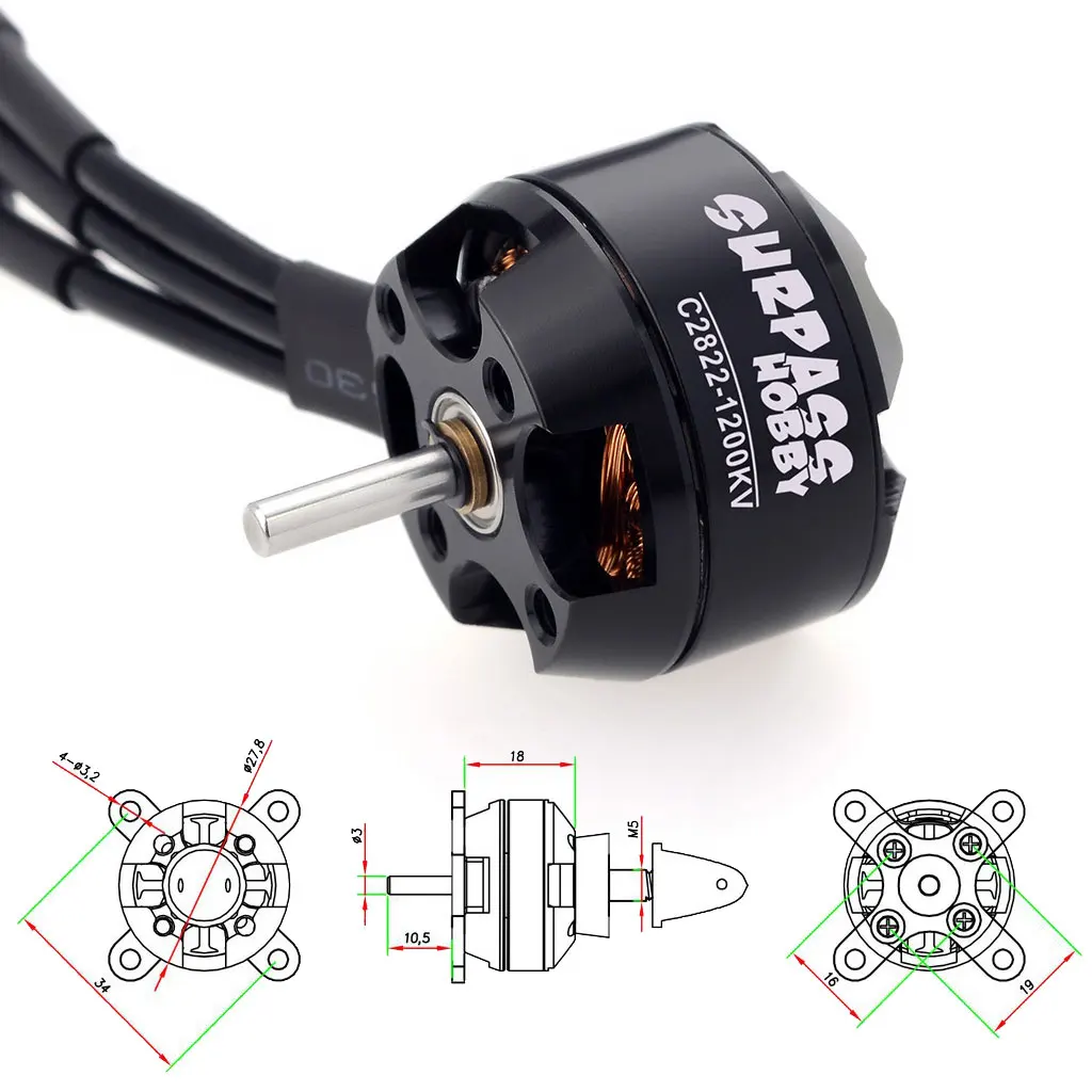 SURPASS HOBBY 2822 2826 2830 2 - Brushless Motor Thrust Test Stand のレビューと価格