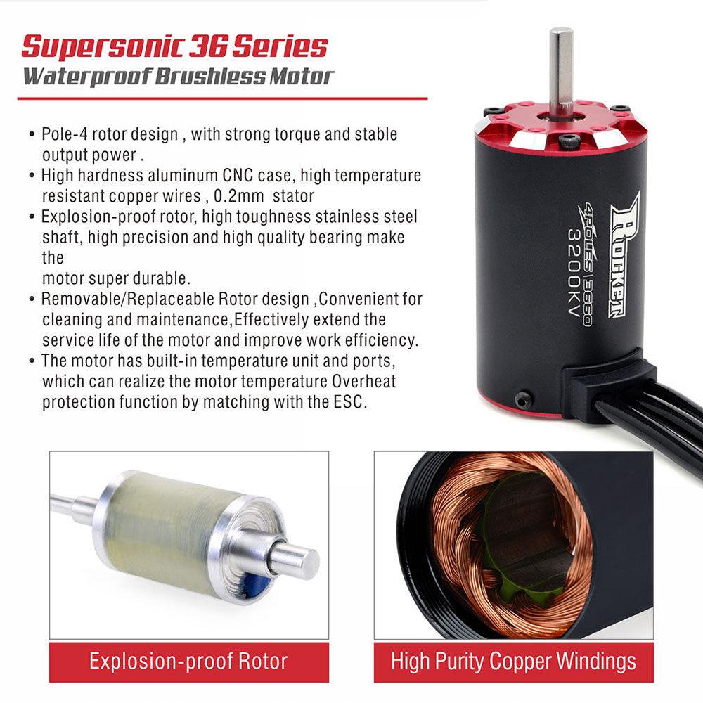 Rocket RC V2 超音速 3650 3660 366 - Brushless Motor Thrust Test Stand のレビューと価格